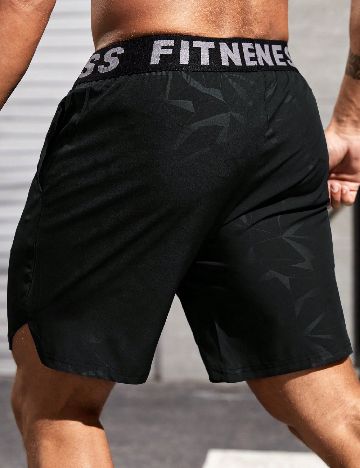 Pantaloni scurti SHEIN, negru