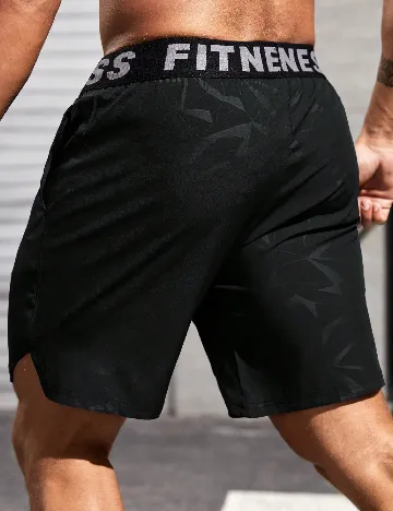 Pantaloni scurti SHEIN, negru