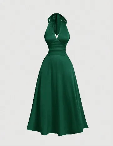 Rochie lunga SHEIN, verde