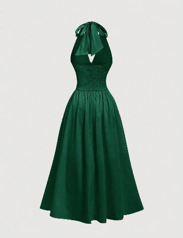 Rochie lunga SHEIN, verde