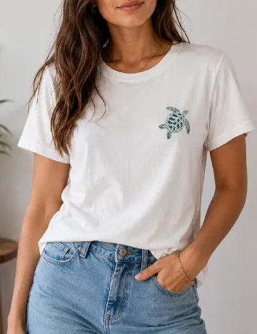 Tricou SHEIN, alb