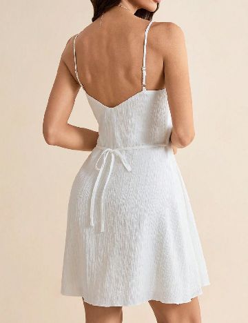 Rochie scurta SHEIN, alb