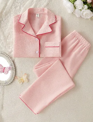 Pijama Shein Kids, roz