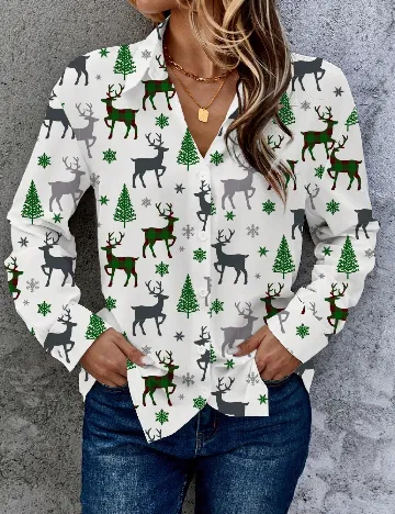 Camasa Emery Rose, alb