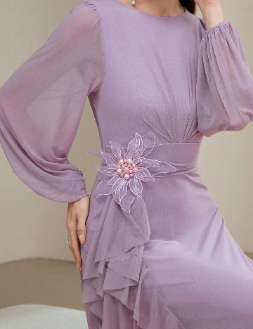 Rochie lunga SHEIN, mov