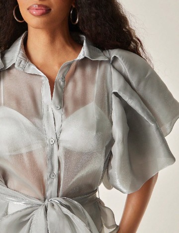 Camasa SHEIN, gri