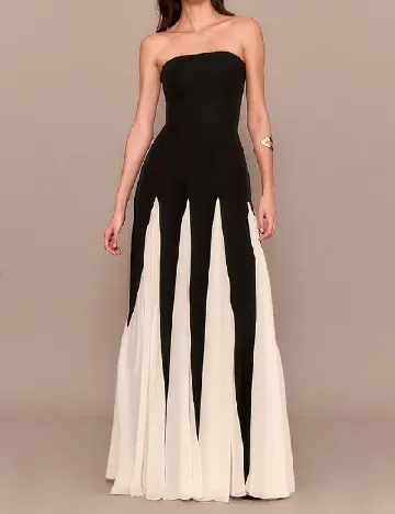 Rochie lunga PrettyLittleThing, negru