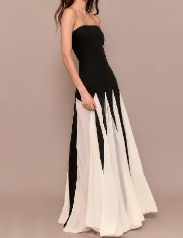 Rochie lunga PrettyLittleThing, negru