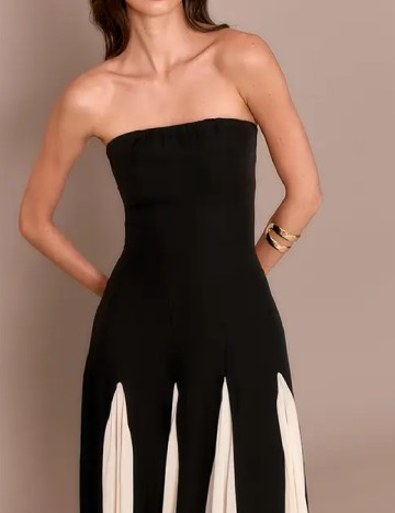 Rochie lunga PrettyLittleThing, negru