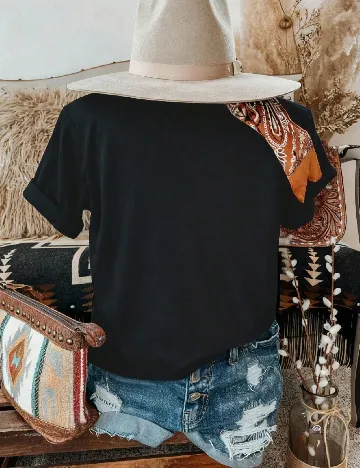 Tricou Oversize SHEIN, negru