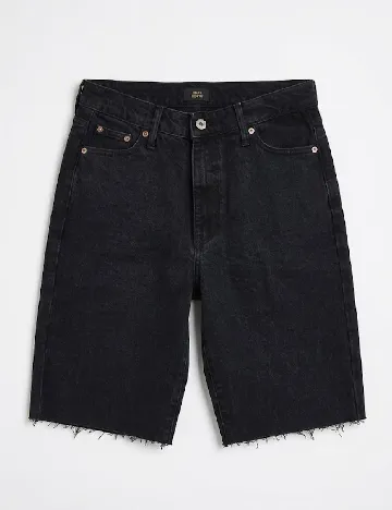 Pantaloni scurti River Island, negru