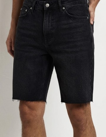 Pantaloni scurti River Island, negru