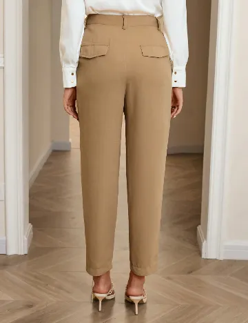 Pantaloni SHEIN, maro