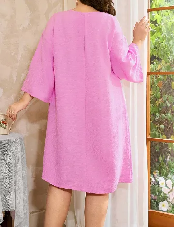 Rochie de noapte SHEIN CURVE, roz