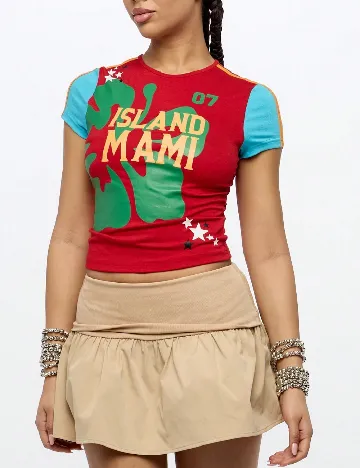 Fusta pantalon SUMWON, maro