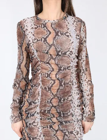 Rochie medie River Island, animal print