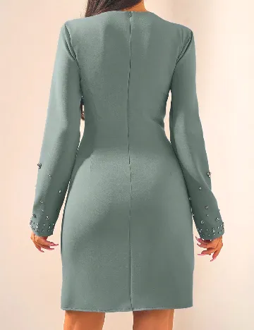 Rochie scurta SHEIN, verde