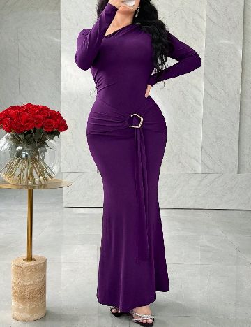 Rochie lunga SHEIN, mov