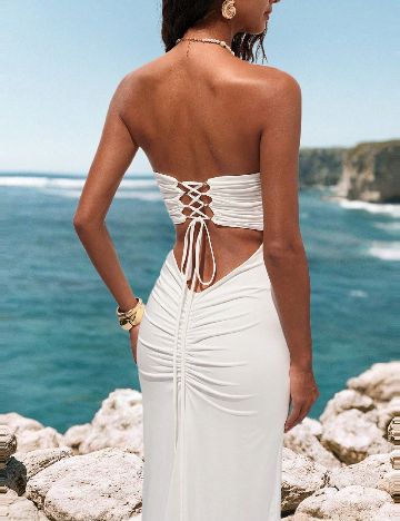 Rochie lunga SHEIN, alb