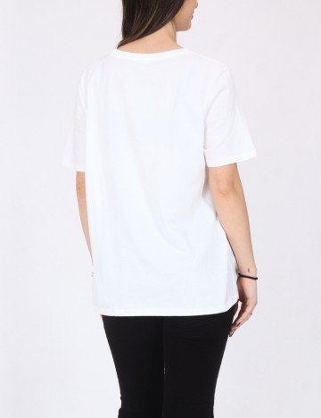 Tricou River Island, alb