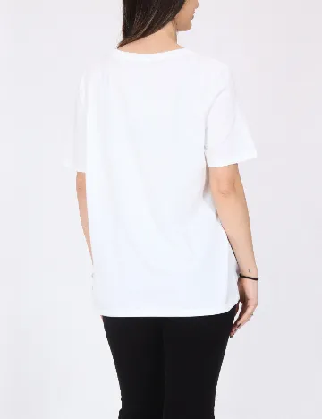 Tricou River Island, alb