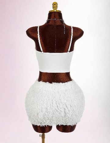 Compleu SHEIN CURVE, alb