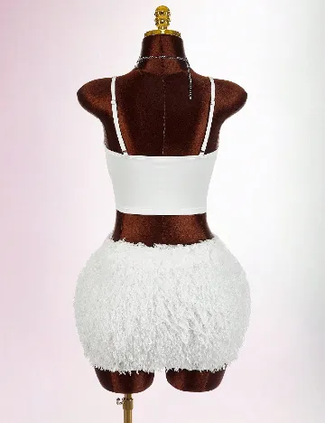 Compleu SHEIN CURVE, alb