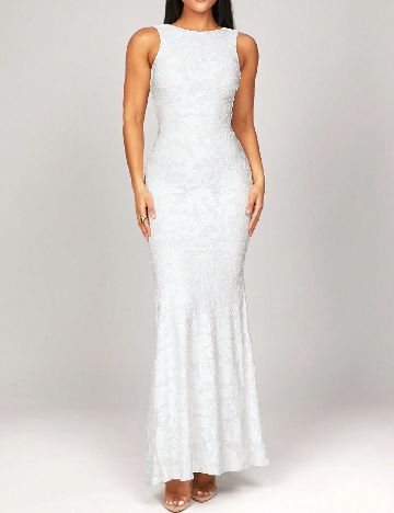 Rochie lunga SHEIN, alb