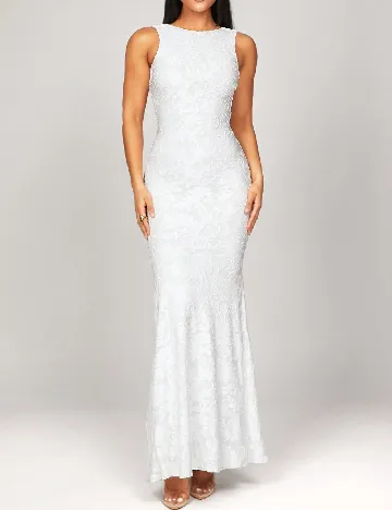 Rochie lunga SHEIN, alb