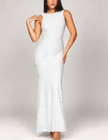 Rochie lunga SHEIN, alb