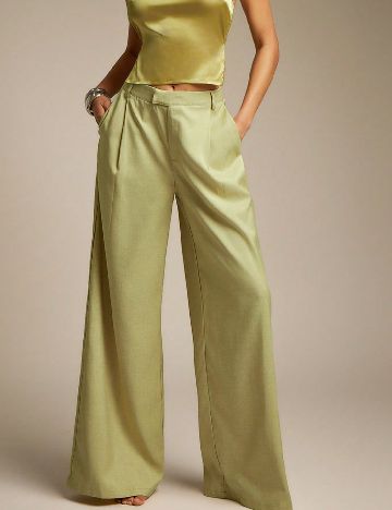 Pantaloni SHEIN, verde