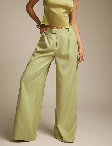 Pantaloni SHEIN, verde