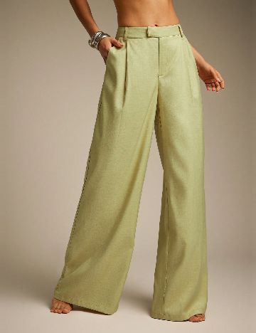 Pantaloni SHEIN, verde