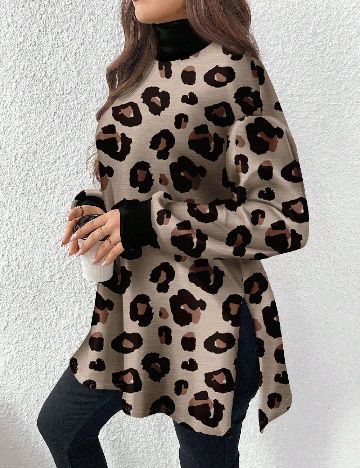 Bluza SHEIN CURVE, animal print