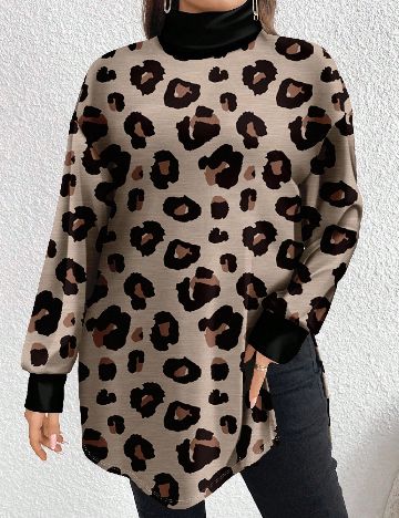 Bluza SHEIN CURVE, animal print