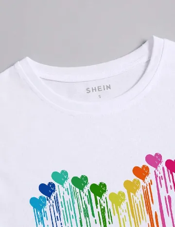 Tricou SHEIN, alb