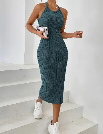 Rochie medie SHEIN, albastru