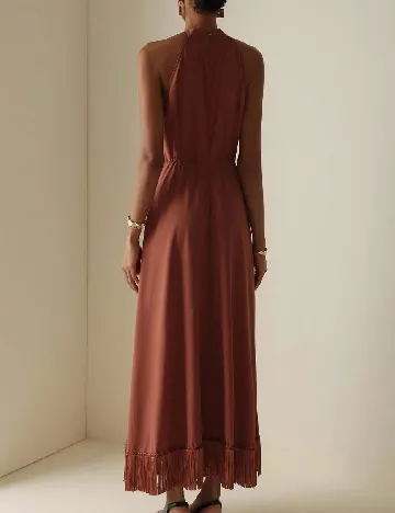 Rochie medie SHEIN, maro