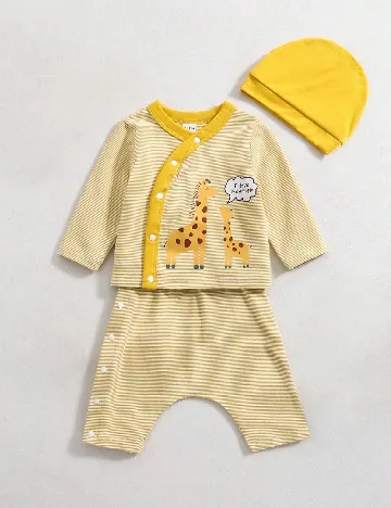 Compleu Shein Kids, galben