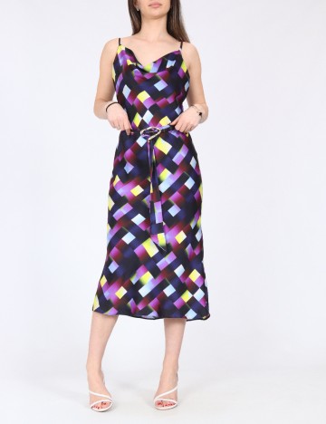 Rochie medie River Island, mix culori