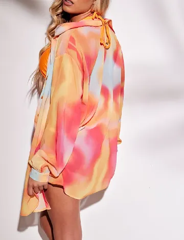 Camasa Oversize PrettyLittleThing, mix culori