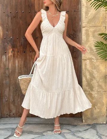 Rochie lunga SHEIN, bej