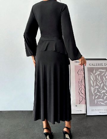 Rochie lunga SHEIN, negru