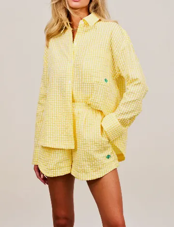 Camasa Oversize THE COUTURE CLUB, galben