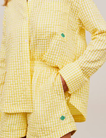 Camasa Oversize THE COUTURE CLUB, galben