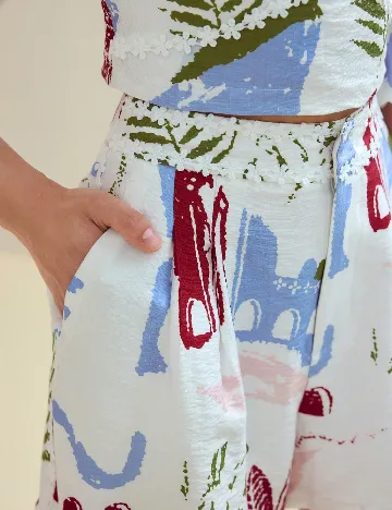 Pantaloni scurti MOTF, mix culori