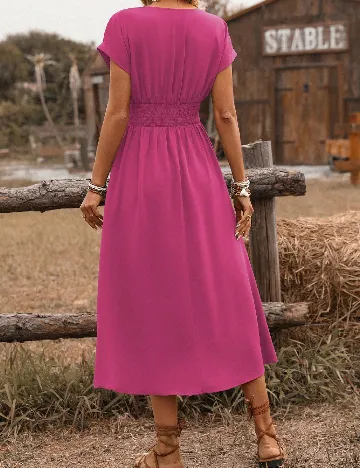 Rochie medie SHEIN, roz