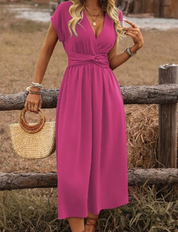 Rochie medie SHEIN, roz