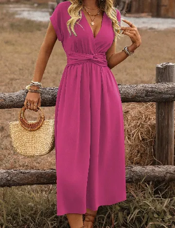 Rochie medie SHEIN, roz