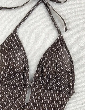 Costum de baie SHEIN, maro